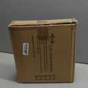 Greatseas 5 Tier Corner Shelf Stand, 44.1" Kitchen Shelf Organizer with Metal Frame, Small Corner Shelf for Bathroom Organization & Storage, Marble White Corner Shelf for Kitchen Decor Accessories