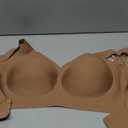 OEAK Womens Wireless Jelly Bra Plus Size Supportive Seamless Bras Full Coverage Push Up Comfortable No Underwire Tshirt Bras, Size: 3X-Large