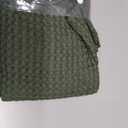100% Egyptian Cotton 600 TC Waffle Weave Throw Pillow Covers 2 Pack, 20" x 20"