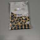 Golden Leopard Christmas Tree Santa Pillow Covers 12x20, Coquette Christmas Room Decor, Preppy Cheetah Print Bow Xmas Lumbar Throw Pillow Covers for Girls Room Dorm Apartment