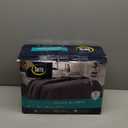 Serta Heated Blanket, Eletric King Size Blanket, Soft, Warm, Fuzzy Heating Blanket King for Office, Couch, 1-12 hr Auto Shut Off Timer, 10 Lv Heat Setting, ETL Certified, King 100" x 90" Ivory