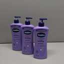 Vaseline Intensive Care Calm Healing Body Lotion 3 count for Dry Skin Made with Ultra-Hydrating Lipids and Lavender Extract to Heal and Restore Dry Skin 20.3 oz