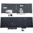 New Replacement Keyboard for Lenovo ThinkPad P17 P15 Gen 2, T15g Gen 2,5N21B44365 with Pointing and Backlit SN4396BL2