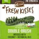 Merrick Fresh Kisses Natural Dental Chews Infused With Coconut And Botanical Oils For Large Dogs Over 50 Lbs - 16 ct. Box