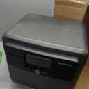 SentrySafe Black Fireproof and Waterproof Safe, File Folder and Document Box with Key Lock, Ex. 14.3 x 15.5 x 13.5 inches, HD4100