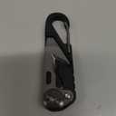 TACRAY Vinto 5-in-1 Mini Utility Keychain Knife  Ultra-Light Compact Multitool with Knife, Seatbelt Cutter, Bottle Opener, Flathead Screwdriver & Keyring Attachment for Everyday Carry (Black)