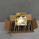 N9R 300PCS Gold Plastic Mini Forks, 4 Inches  Heavy Duty Disposable Cocktail, Dessert & Appetizer Forks, Elegant Party Serving Utensils for Tastings, Finger Foods, Weddings, Events