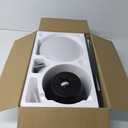 Ceiling Fans with Lights, 42 Inch Low Profile Ceiling Fan with Light and Remote Control, Flush Mount, DC Reversible Motor, Noiseless, Black 6 Speeds Ceiling Fan for Bedroom (42 inch, Black)