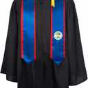 Belize Flag Graduation Stole Sash,Belize Flag Graduation Shawl Sash Stole Wraps Scarf For International Study Pride Women Men