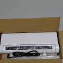 Vacuum Sealer Machine for Food, 75KPA Strong Suction, Moist/ Dry Modes, 20 Vacuum Seal Bags for Food, Digital Countdown Timer, Compact Lightweight, with Starter Kits(White)