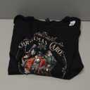 Vintage Funny Christmas Carol God Bless Us Every One Bookish T-Shirt XL