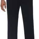 SEVEGO Tall Mens 34"/36"/38" Inseam Fleece Lined Winter Sweatpants Zipper Pocket Warm Extra Long Joggers Workout Pants (Large, Black)