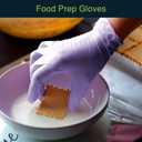 Lilac Nitrile Disposable Gloves - 200 Count - 3 Mil Nitrile Gloves Small - Powder and Latex Free Rubber Gloves - Surgical Medical Exam Gloves - Food Safe Cooking Gloves