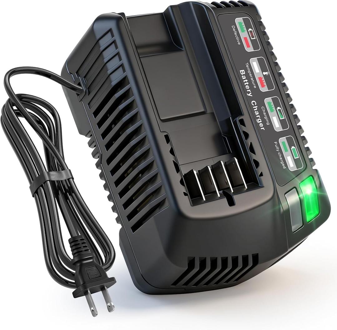 Replacement Charger CMCB104 for Craftsman 20V Battery Output 4.0A Fast Charger Compatible with Craftsman V20 Max Lithium-ion Battery CMCB203 CMCB204 CMCB205 CMCB209, CMCB206 CMCB202-2 CMCB204-2