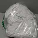 TEXAS LINEN CO. Premium Egyptian Cotton Twin Size Fitted Sheet Only - 22" Extra Deep Pocket Twin Fitted Sheet (White), Easy Snug Fit, Soft Cooling Sateen, Luxury Bottom Sheets for Dorm Room