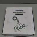 DEWENWILS Outdoor Extension Cords, Total 58FT (Max Length 40FT from End to End), Heavy Duty Extension Cord, Extension Cord with Switch for Outdoor/Indoor String Lights, Green,Size: 58FT(34+6*4), 1 to 4 Splitter