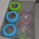 Matyz 6-PACK Breast Milk Storage Bottles (8 Ounce, 3 Colors) - Wide Neck Breastmilk Collection and Storage Bottle - Formula Storage Bottles Compatible With Medela Avent Spectra Pumps