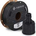 Polymaker Fiberon ASA-CF08 Black Carbon Fiber 3D Printing Filament 1.75mm 0.5KG, UV & Weather Resistant, High Rigidity, Heat Resistant, Easy to Print, Functional Parts & Prototypes, 6 Vibrant Colors