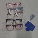 CCVOO Reading Glasses for Women/Men, Eyeglasses, Blue Light Readers for Women/Men, Computer Eye Glasses, Cheaters, +3.75