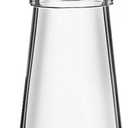 30oz/850ml Clear Glass Bedside Water Carafe with Tumbler Set, Nightstand Water Carafe with Lid for Bedroom, Bathroom Mouthwash Dispenser, Office Use Drinking Glass