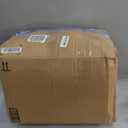 AAAAAcessories D-Shaped Chair Cushions, 2" Thick Dining Chair Pads with Ties and Removable, Machine-Washable Cover, 17" x 16", Set of 6, Red