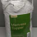 Ultra Soft Twin XL Size Mattress Topper - Viscose Made from Bamboo Pillow Top Mattress Pad for Back Pain Relief - Naturally Cooling for Hot Sleepers, Green