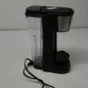 CHEFMAN Single Serve Coffee Maker, K Cup Coffee Machine: Compatible with K-Cup Pods and Ground Coffee, Brew 6 to 12oz Cup Drip Coffee Maker, 40oz Water Reservoir, Cup Lift, Filter Included (Multi Cup - 40oz Reservoir, Black)