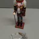 Tpudn Christmas Decorations Nutcracker Ornament 12 inch Wooden Traditional,Painted Nutcracker Figures Festive Collectible Christmas for Party Tabletop Thanksgiving Decor(Pikeman)