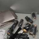 6 in 1 Hair Dryer Brush Hot Air Styler Detachable for Travel, Blow Dryer 3 Heat Settings to Straighten, Auto Curl, Volumize Home Salon Results Frizz-Free Shine All Hair Types (Pink-Black)