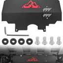Engine Front Skid Plate Compatible with 2024-2025 Toyota Tacoma 2WD & 4WD, Under Guard Splash Shield Fits Gas Models Only, Designed with Oil Drain Access, Direct Bolt-On Installation with Hardware Kit