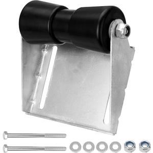 Boat Trailer Rollers with 8" Brackets Keel Roller Assembly Kit Boat Trailer Roller Galvanized Steel