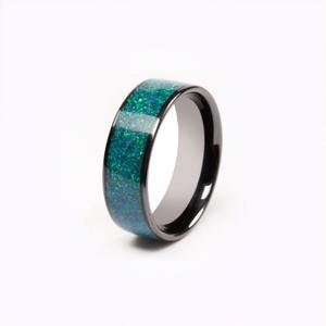 CNICK Tesla Smart Ring Accessories: Ceramic Ring for Model 3/Y/X/S and Cybertruck to Replace Key Card Key fob. (12, Opal)