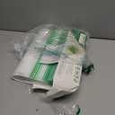 Freezer Bags 1 Gallon Resealable 100 Count - Extra Strong 2.4Mil Thick Freezer Bags Gallon Leak Proof With Double - Zip