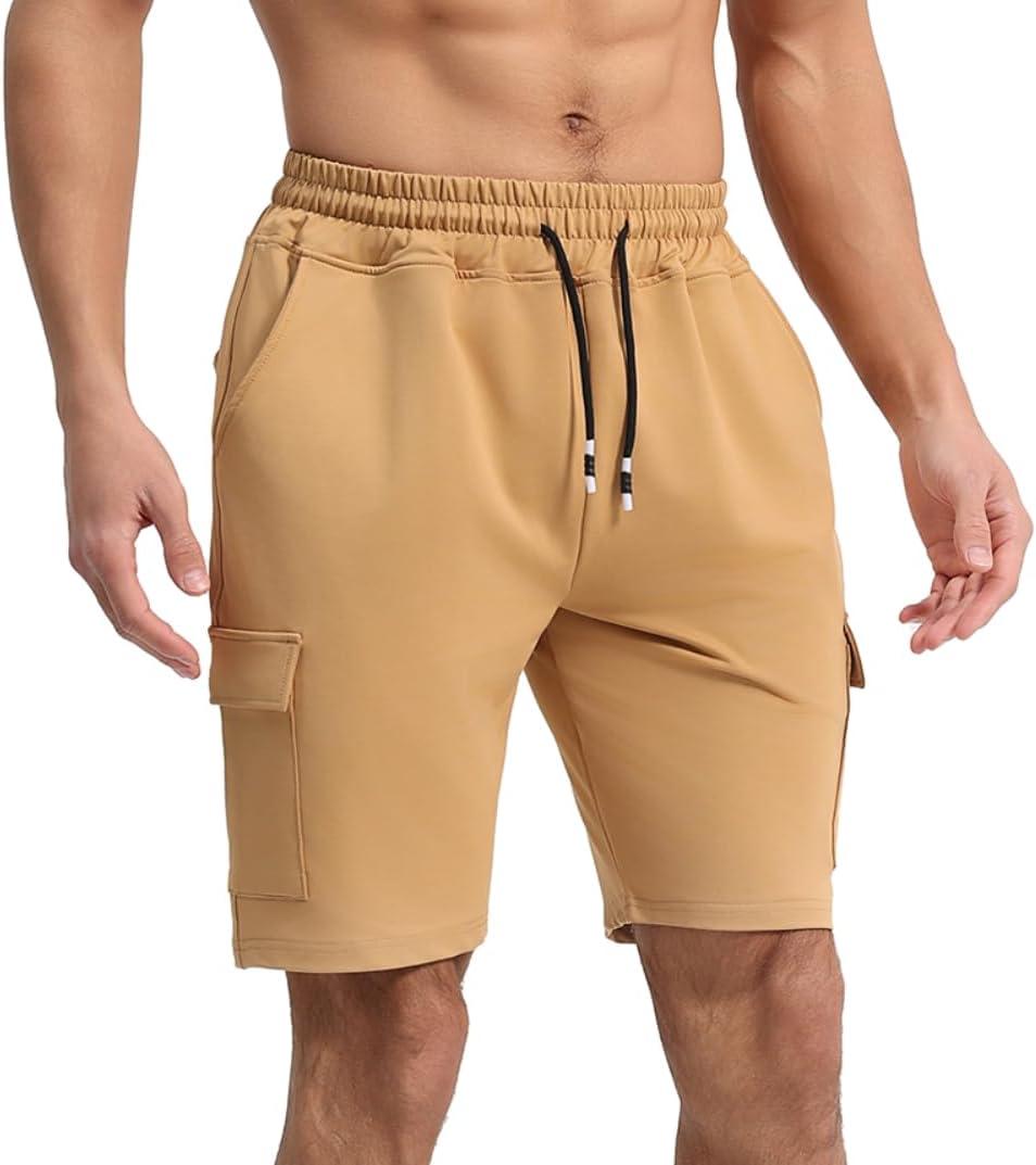 Men's Sport Shorts,Hiking-Shorts, Athletic Pants for the Gym, Running and Fitness Training (M)