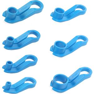 7PCS Fuel Line Disconnect Tool Set,Car Accessories AC/Fuel Line Disconnect Removal Tool,1/4 5/16 3/8 1/2 5/8 3/4 7/8 Inch Transmission Oil Cooler Line Quick Disconnect Kit for Most Cars
