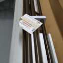 KAMANINA 1 Inch Double Curtain Rods 72 to 144 Inches (6-12 Feet) Telescoping Heavy Duty Drapery Rod for Windows 66 to 120, Netted Texture Finials, Antique Bronze