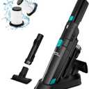 Nicebay Cordless Handheld Vacuum,Hand Vacuum Cleaner 15KPA Powerful Suction with Fast Charging Dock, Portable Lightweight Cleaner, Rechargeable Hand Held Vacuum Cleaner for Home,Office,Pet&Car,Blue