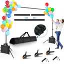Backdrop Stand 8.5x10ft, Photo Video Studio Adjustable Backdrop Stand for Parties, Wedding, Photography, Advertising Display