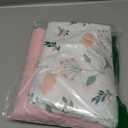 Little Grape Land Crib Sheets for Girls and Boys, 2pk Baby Crib Fitted Sheet for Standard Size Crib and Toddler Mattress, Super Soft Baby Sheet (Little Bunny)