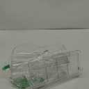 Egg Holder for Fridge, Automatic Rolling Egg Container for Refrigerator, Stackable Fridge Organizers and Storage with Lid, Clear Plastic Egg Dispenser & Tray (2 Tier)