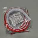 2 x Flexible Quarter Round Molding Double Sided Self Adhesive Peel and Stick Bendable Molding Trim for Floor, Bathrooms, Cabinet Edge, Countertops, Kitchens (39inch)