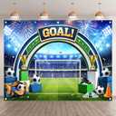 ZTHMOE Fabric 10x8ft Football Tournament Backdrop 2026 Soccer Banner