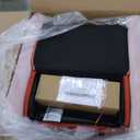 THINK 30 Mid-Century Fabric Rocker Recliner Chair with Tufted Design, Adjustable Single Recliner Sofa with Thicker Seat Cushion with Pocket for Living Room Bedroom Apartment (Orange Style1)