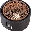 Japanese Metal Teapot Heater Warmer Base Black Steel Tea Warmer with Tea Light Holder Candle Teapot Warmer for Teapot Tea Stove