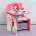 Delta Children Chair Desk with Storage Bin, Disney Princess, 20.5 Inches L X 22.8 Inches W X 23.2 Inches H