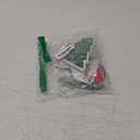 Domensi 8 Pcs Christmas Sponges Santa Christmas Tree Gingerbread Man Household Cleaning Dishwasher Sponges Non Scratch Scouring Pad for Dish