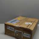 Furologee Kitchen Bakers Rack With Power Outlet, Microwave Oven Stand With Storage 4 Tiers, Coffee Bar Table With 6 S Hooks, Kitchen Storage Shelf Rack for Spices, Pots, White 22 Inch