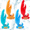 4 Pieces Crab Dive Toys Bath Toys Colorful Pool Toys Swim Pool Kit Games for Toddlers Boys Girls Teens Adults, Set Of 5