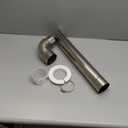 Vent Kit(Only applicable for 3 Inch) Stainless Steel Tankless Water Heater Vent Kit With ElbowCompatible with CAMPLUX Ranein FOGATTI Forimo ORBEK MIZUDO GASLAND Marey gas tankless water heaters