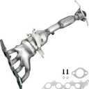 JT Exhaust Catalytic Converter Compatible with Mazda 3 2004-2009 2.0L (EPA Compliant) (Standard EPA Grade)